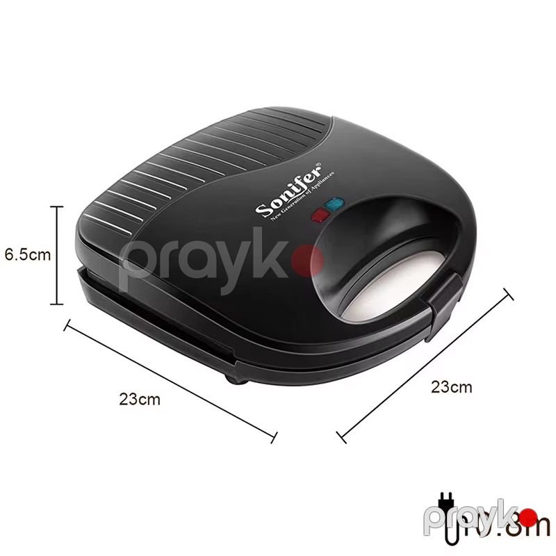 Sonifer SF-6124 Elektrikli Qoz Şirniyyat Bişirən Toster 750W — Toster və vaflyasıcı, Bakı (3)
