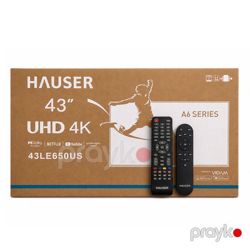 Hauser 43LE650US 43 düym UHD 4K Smart Televizor — Televizorlar, Bakı (3)