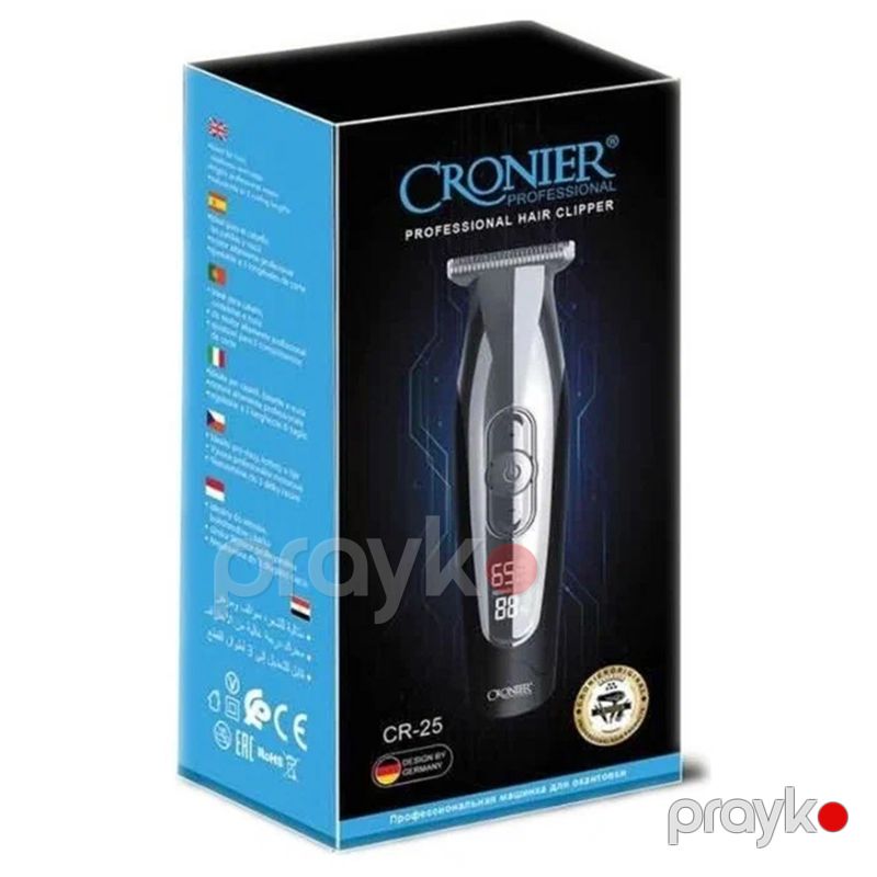 Cronier CR-25 Ekranlı Simsiz Trimmer Çoxfunksiyalı Təraş Maşını — Usturalar, trimmerler və epilyatorlar, Bakı (6)