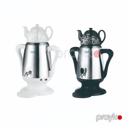 Sonıfer SF-2022 Çaydan Samovar Dəsti Elektrikli Keramika Çaydan 1L+3L Professinal Elektrikli Samovar — Bakı