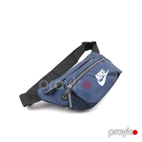 Nike Bel üçün Öndən Bağlamalı Portativ Mini Çanta Nike Sport Kəmər Çantası Blue Belt Bag Mini Çiyin Çantası — Bakı