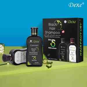 Saç qaraldan şampun Dexe Black Hair — Bakı