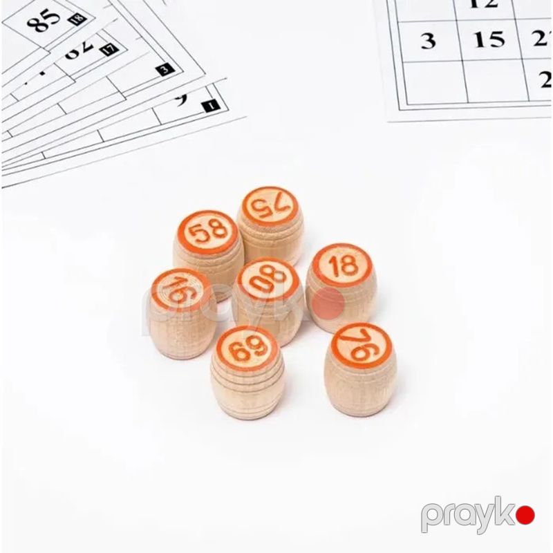 Rus Loto Oyunu Russkoe Loto Yeni Masaüstü Loto Oyun Seti Lotto — Stolüstü və kart oyunları, Bakı (3)