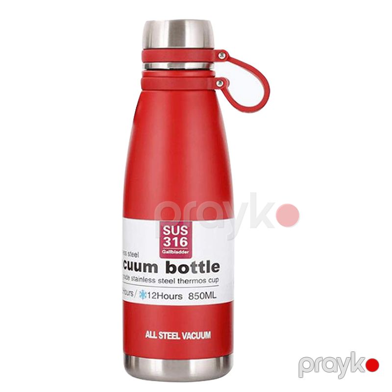 Paslanmayan Polad termos Şüşəsi Vakuumlu İzolyasiya edilmiş Su Saxlama Qabı 800ml 304 Süzgəcli Polad Termos — Termos və termoş, Bakı (3)