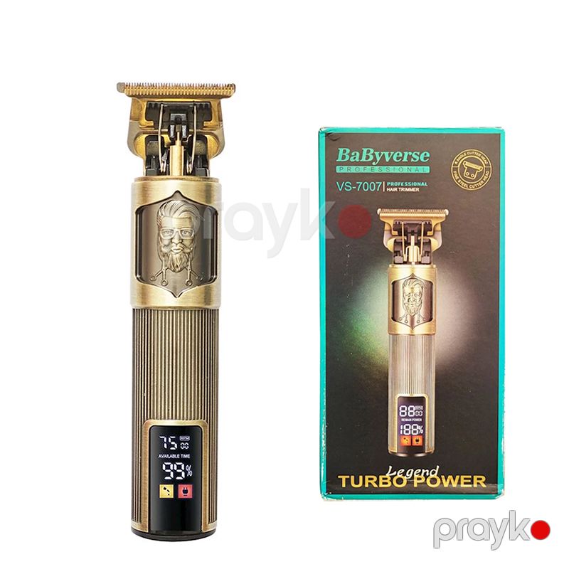 Kişilər Üçün BaByVerse VS-7007 Üstün Keyfiyyətli LCD Ekranlı Saç Təraş Maşını Saç Saqqal Düzəldici T Təraş Makinesi — Usturalar, trimmerler və epilyatorlar, Bakı (3)