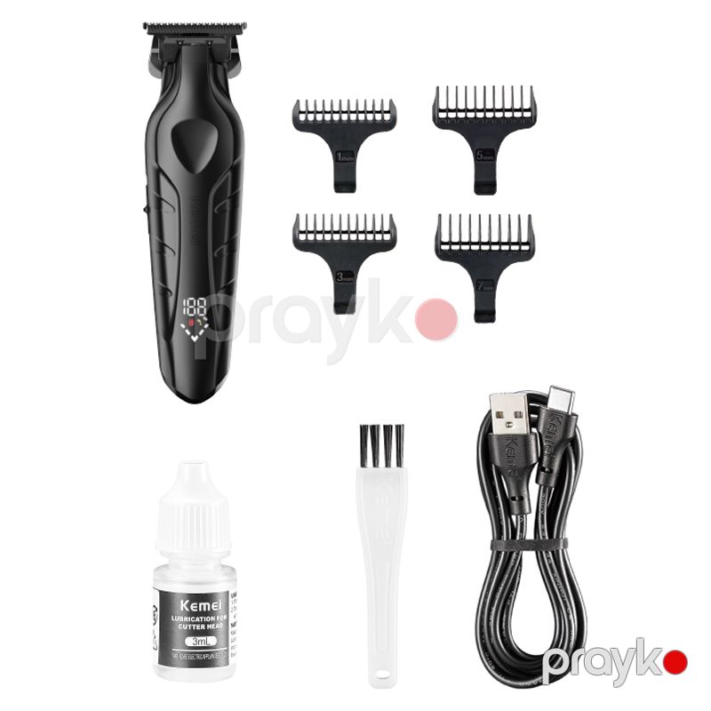 Kemei Km-2269 - Trimmer Professional Saç Kəsici 2000mAh Lityum Batareyalı Simsiz Saç Kəsicisi — Usturalar, trimmerler və epilyatorlar, Bakı (2)
