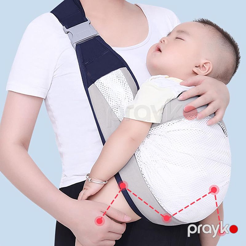 Drozıp Yeni Doğulmuş Körpə Uşaqlar Üçün Sling Örtüsü İkili İstifadəli Yumşaq Mesh Parça Körpə Daşıyıcı Sarğısı Yarım Bükülmüş Sling Beşik — Mallar, Bakı (6)