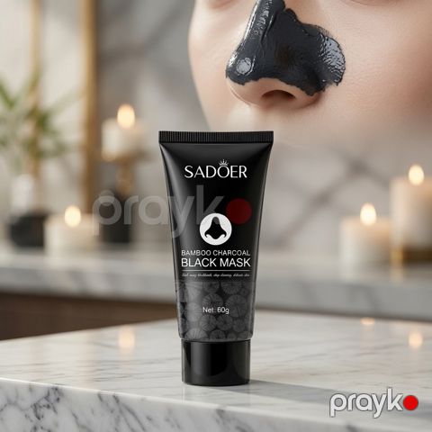 Qara nöqtələrə qarşı maska Sadoer Bamboo Charcoal, 60 q — Bakı