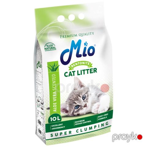 Doldurucu Mio Bentonite Cat Litter Aloe Vera Scented 10 l — Bakı