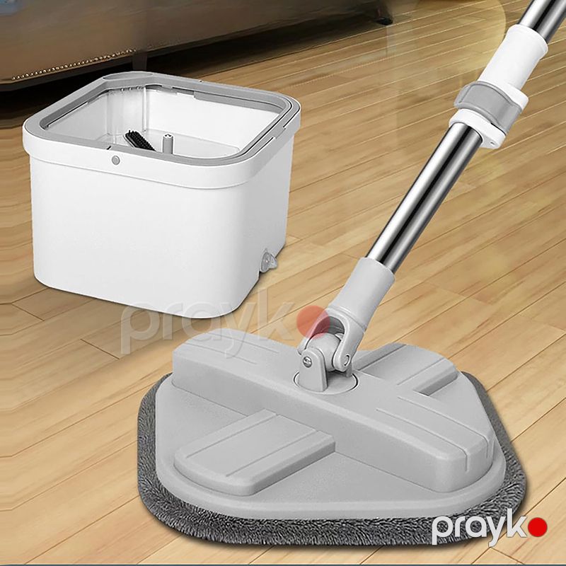 Topwill Mop Vedrə Dəsti Avtomatik Təmizləyici Mop Dəsti Təmiz Suyu və Çirkli Suyu Ayıran Döşəmə Təmizləyici Mop TB500x 1.7 Litr — Mallar, Bakı (8)