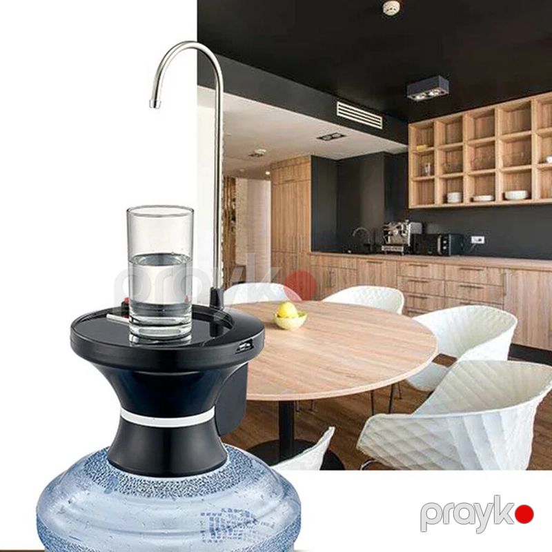 5 Gallon Təkrar Doldurula Bilən USB İçməli Su Dspenderi Ev Və Ofis Üçün Uyğun Elektrikli Dispenser — Mallar, Bakı (6)