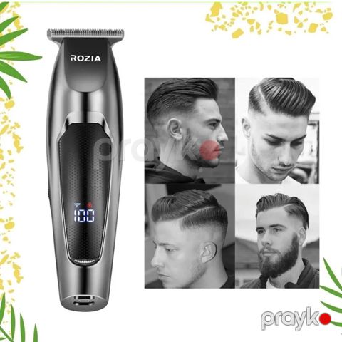 Rozia HQ268 Elektrikli Saç Saqqal Təraş Maşını Trimmer 5W — Bakı