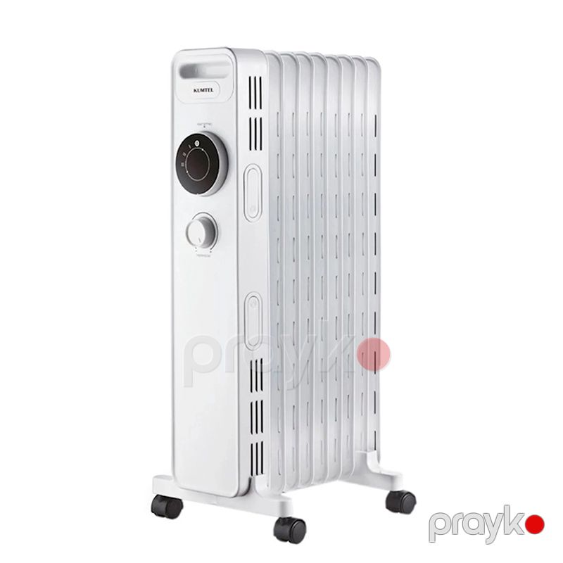 Kumtel 9 Dilim Ağ Radiator Kum-1225S — Isıtıcılar və isı ventilatorları, Bakı (5)