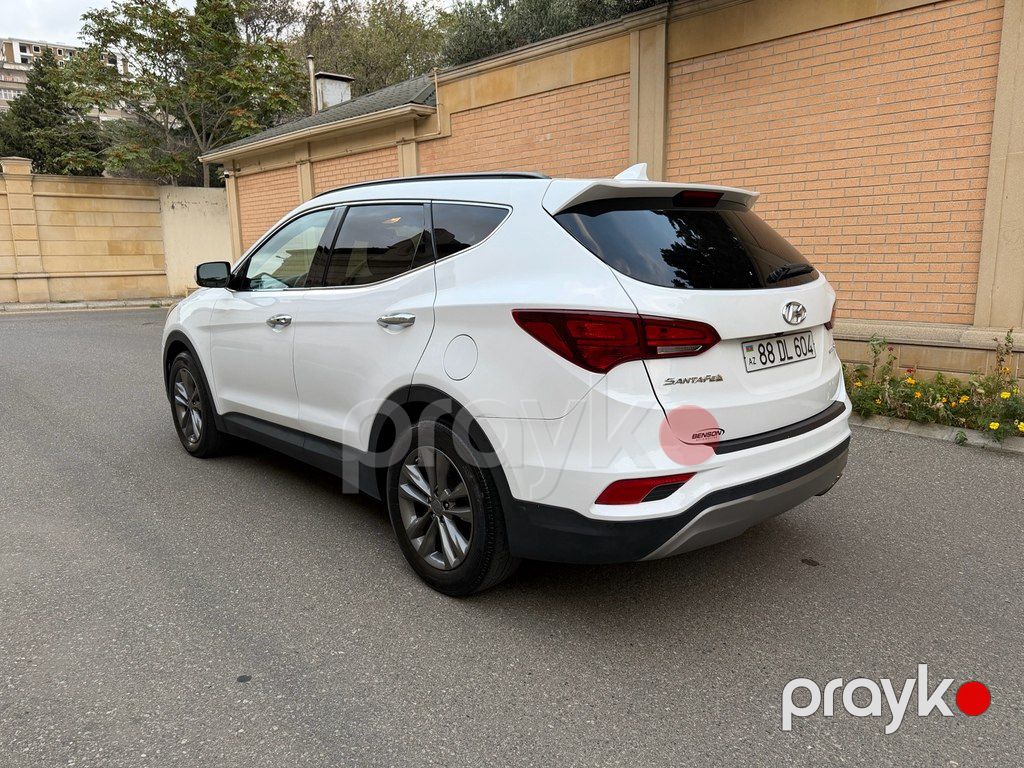 Hyundai Santa Fe, 2.0 L, 2016 il, 107 600 km — Avtomobillər, Bakı (9)