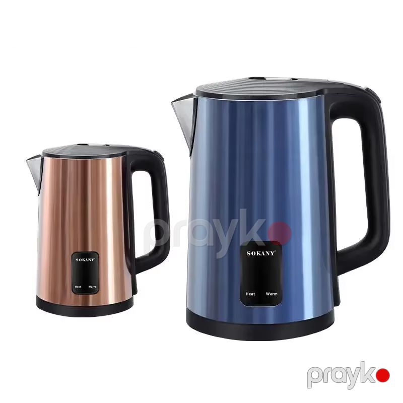 Sokany SK-SH-1084 Elektrikli Çaydan Paslanmaz Polad Elektrikli Çaydan 1500W — Elektrik çaydanları və termoslar, Bakı (5)