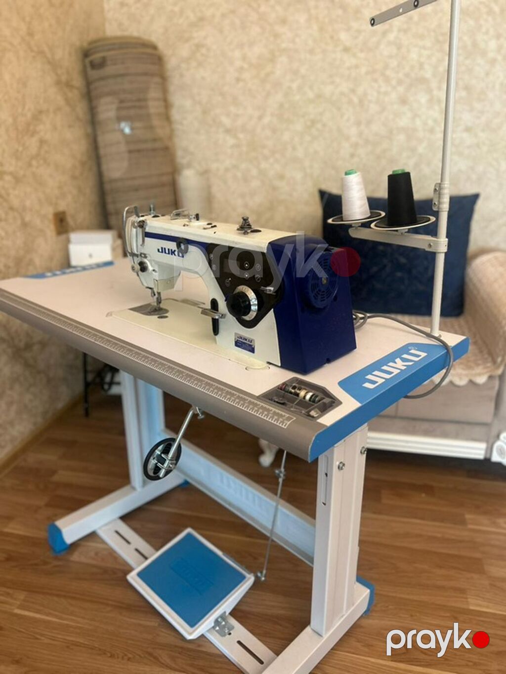 Sənaye tikiş maşını – Juku düz tikiş (straight stitch) modeli, masa və — Tikiş və işəmə maşınları, Qax (3)