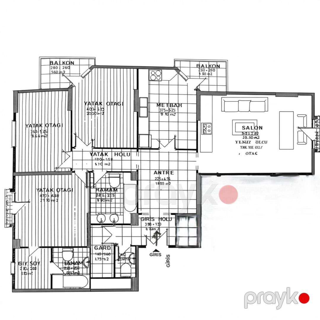 Satılır 4 otaqlı yeni tikili 195 m² — Mənzil, Bakı (3)