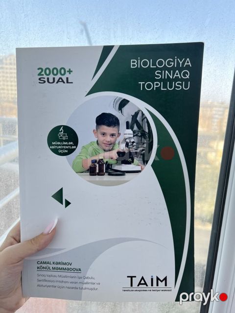 Məhsul: “Biologiya Sınaq Toplusu” (Taim – Təhsildə Araşdırma və — Bakı