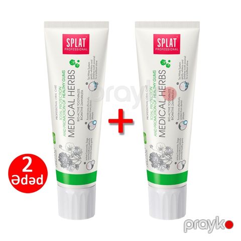 Diş məcunu Splat Medical Herbs, 100 ml, 2 əd — Bakı
