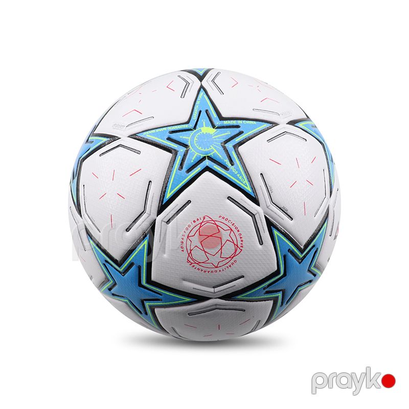 Futbol Topu Aspo Uefa Champions League 01 Ölçü 5 Mavi Ağ Rengli Xüsusi Dizaynda Futbol Topu 5 — İdman, hobi, istirahət, Bakı (5)
