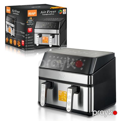 RAF R.5270 Çoxfunksiyalı Elektrikli Qızardıcı Hava Fritöz Airfryer 2000W — Bakı