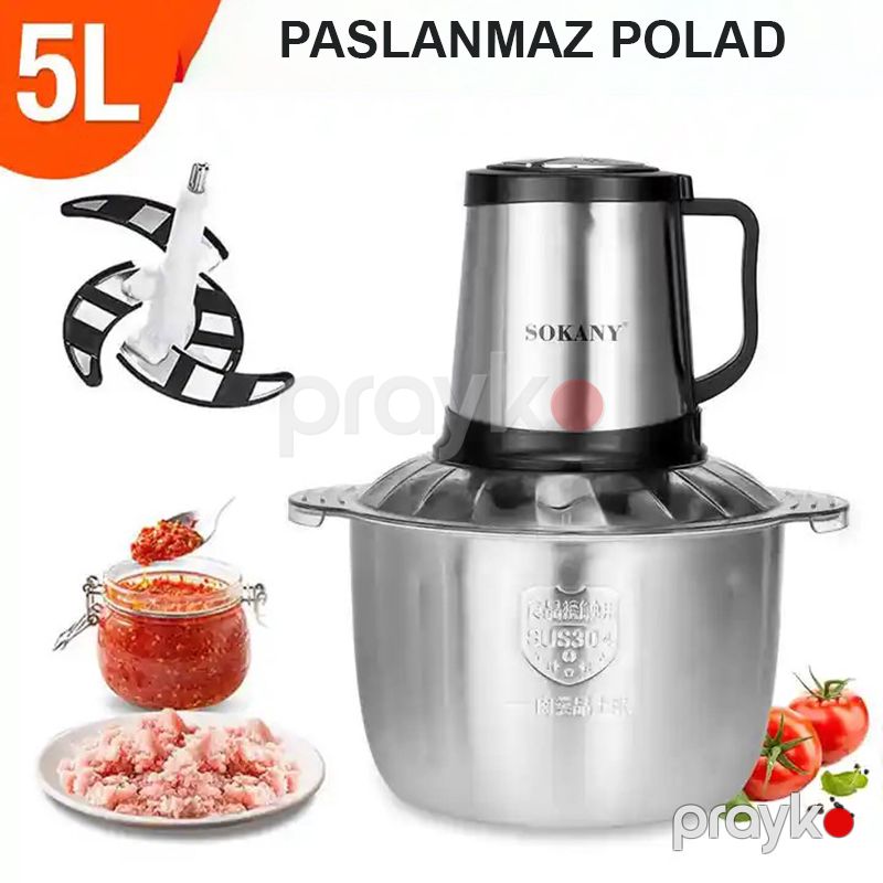 Sokany Blender Elektirikli Blender 800W Gücə Malik Elektrikli Blender — Blenderlər, xırdalayanlar və mikserlər, Bakı (3)