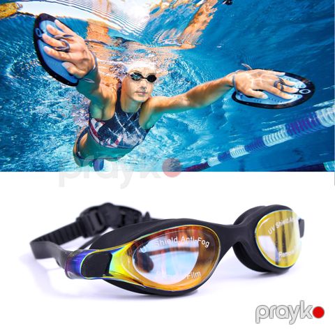 Yeni Speedo Aquapulse Max 2 Mirror Qara Üzgüçülük eynəkləri — Bakı