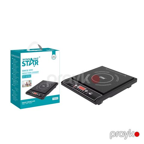 Wınnıng Star ST-9784 Elektrikli Qızdırıcı Portativ Qızdırıcı Yüksək İstiyədavamlı Rəqəmsal Displey Plitə 1500W — Bakı