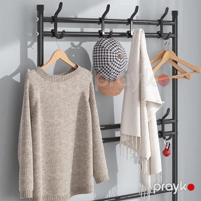 5-li Multi-Functional Shoe And Hat Rack Paltar Asılqanı Ağırlığa Davamlı Qalın Saxlama Ayaqqabı Rəfi — Mallar, Bakı (5)