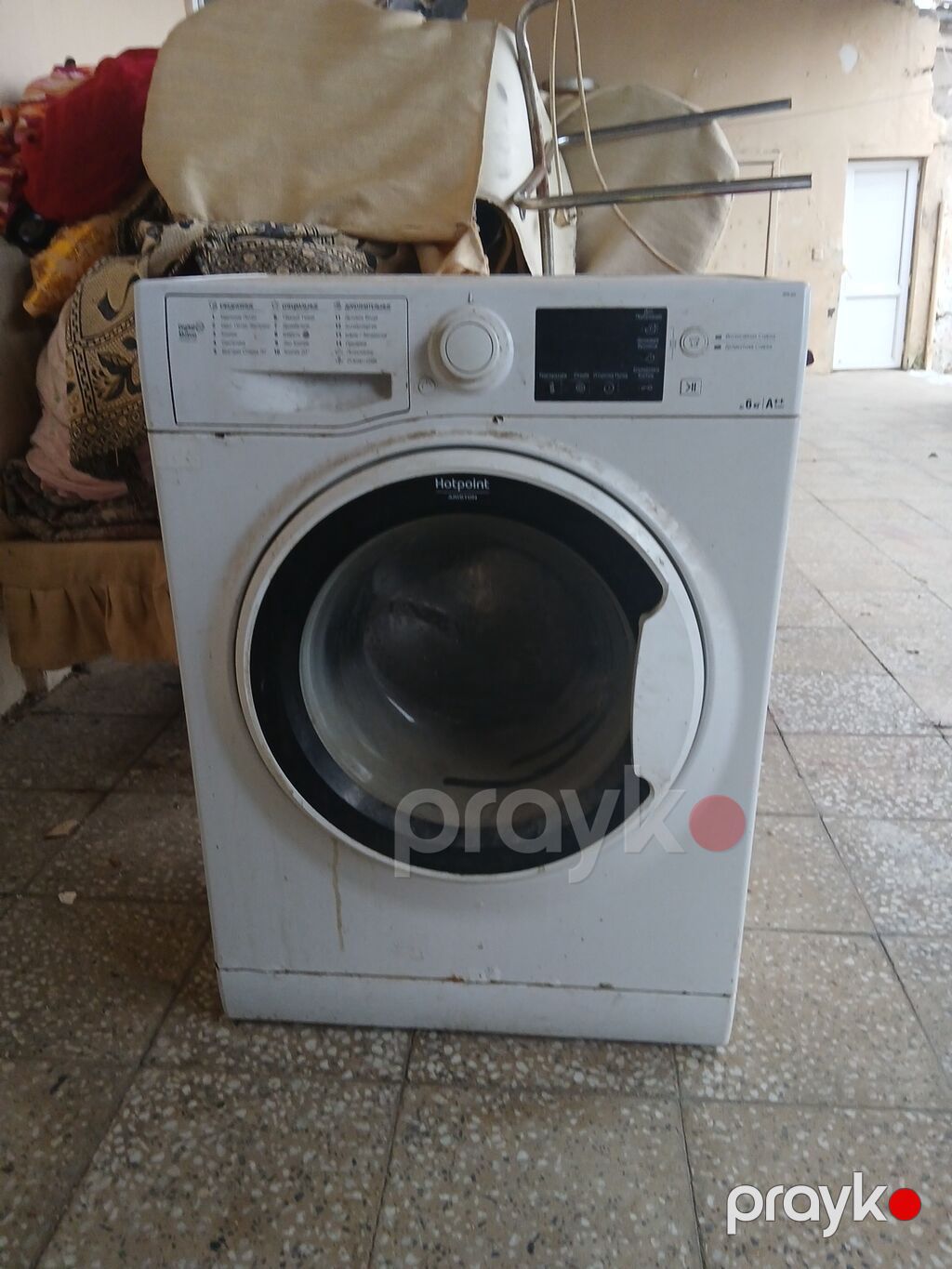 Hotpoint ön yükleməli paltaryuyan maşın İşlək Vəzyətdə - Baraban — Çamaşır maşınları, Digah (2)