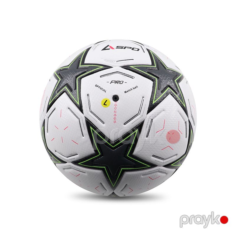 Futbol Topu Aspo Uefa Champions League 02 Ölçü 5 Qara Ağ Rengli Xüsusi Dizaynda Futbol Topu 5 — İdman, hobi, istirahət, Bakı (5)