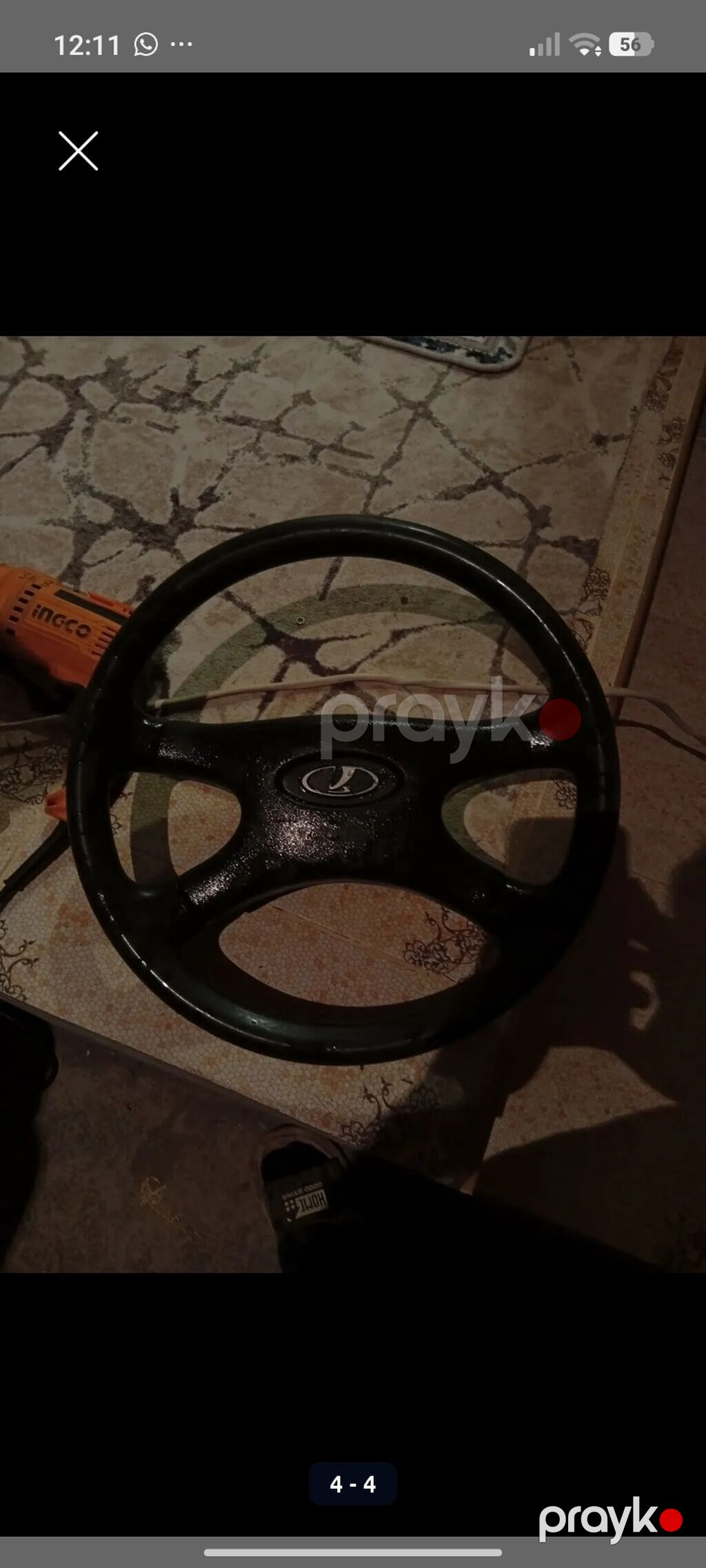 Lada sükan çarxı - Orijinal Lada loqolu 3-spok dizayn - Material — Təkər idarəetməsi, Gəncə (2)