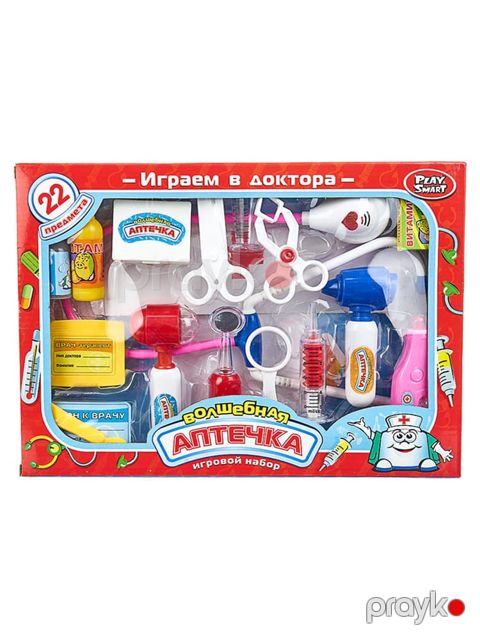 Peşə oyuncaq dəsti Play Smart həkim ZO 4693, 3+ yaş, rəngbərəng, Piramida10141 - Piramida10141 — Bakı