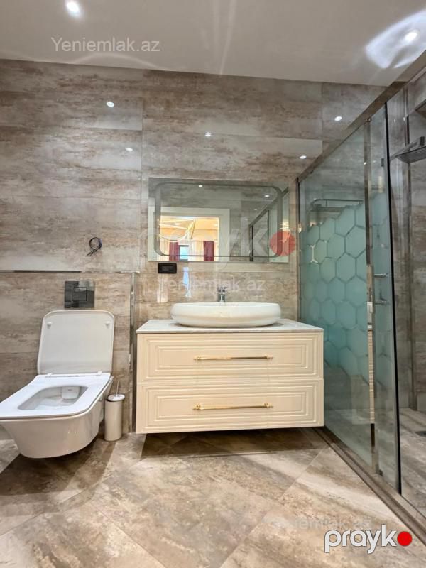 Kirayə 3 otaqlı Bina evi menzil (Yeni tikili), 130 m², Nəsimi rayonu — Mənzil, Bakı (8)
