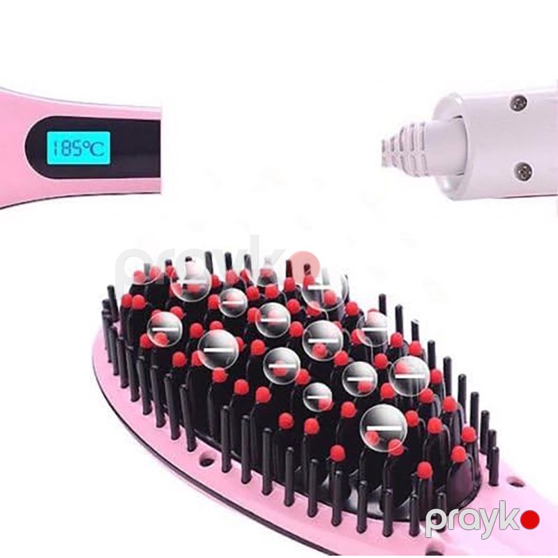Straightener HQT-906 Saç Düzləşdirici Fen Daraqlı Saç Düzləşdirici — Fən, Bakı (3)