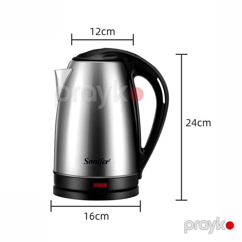 Sonıfer SF-2100 Çoxfunksiyalı Elektrikli Çaydan Paslanmaz Polad Elektrikli Çaydan Kettle 1500 W — Elektrik çaydanları və termoslar, Bakı (4)