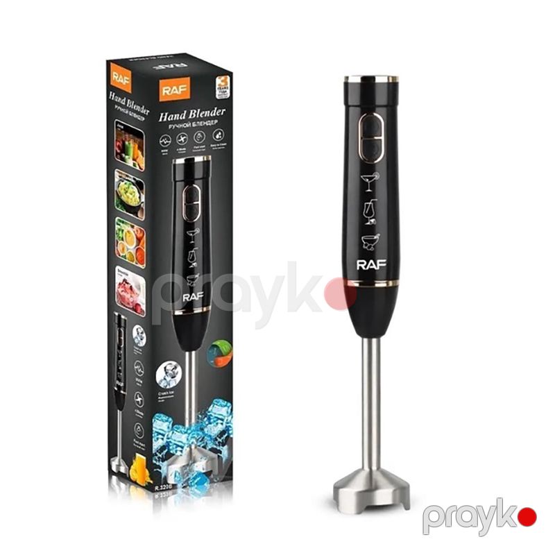 Buz Əzmə Funksiyasyla 2 sürətli RAF Əl Blenderi 800 Vt Səmərəli Portativ Mətbəx Blenderi RAF R.320B — Blenderlər, xırdalayanlar və mikserlər, Bakı (7)