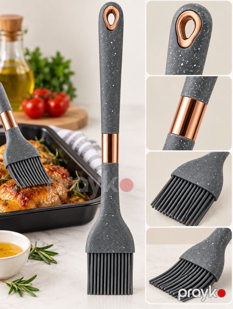 Kulinariya fırçası No brand, Silikon, 1 əd., Boz — Bakı