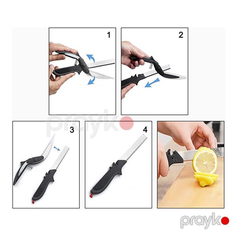 Smart Cutter Bıçaq Kəsici Dilimləyici Mətbəx Qayçısı — Qablar və mətbəx əşyaları, Bakı (4)