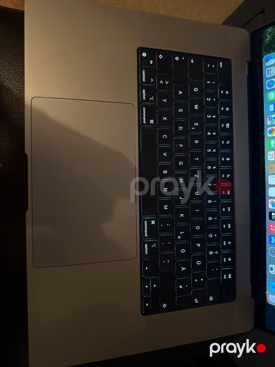 Noutbuk Apple MacBook Pro 16" M1 Pro 32GB/512GB — Noutbuklar, Bakı (9)