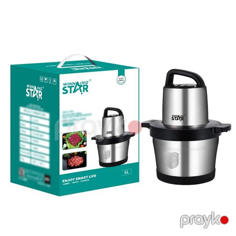 Wınnıngstar ST-5560 Çoxfunksiyalı Doğrayıcı Elektrikli Qida Kombaynı Ətçəkən — Bakı