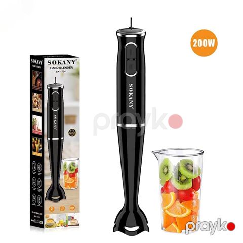 Sokany SK-1724 Elektrikli Əl Blenderi 2 Sürətli Blender 200W — Bakı