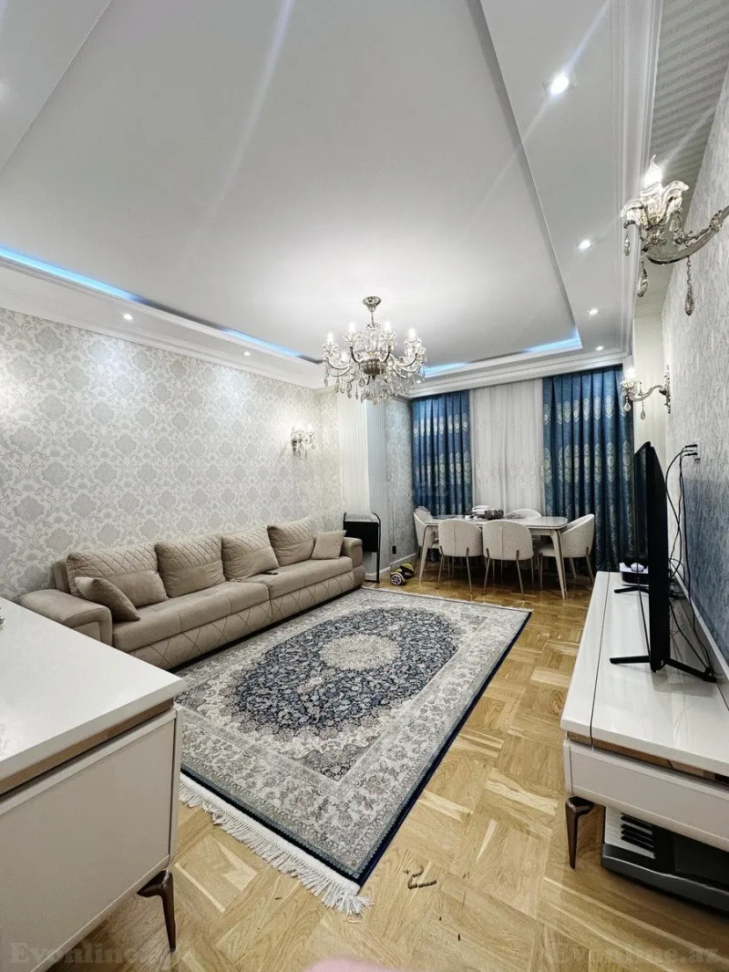 Satılır 2 otaqlı Mənzil Yeni tikili 88 m² Bakı, Xətai r., Həzi Aslanov m., Həzi Aslanov — Bakı