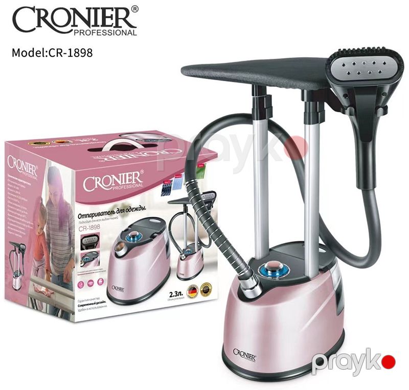 Cronier CR-1898 Elektrikli Buxarlı Ütü Yüksək Keyfiyyətli Paltar Ütüsü — Ev texnikası, Bakı (4)
