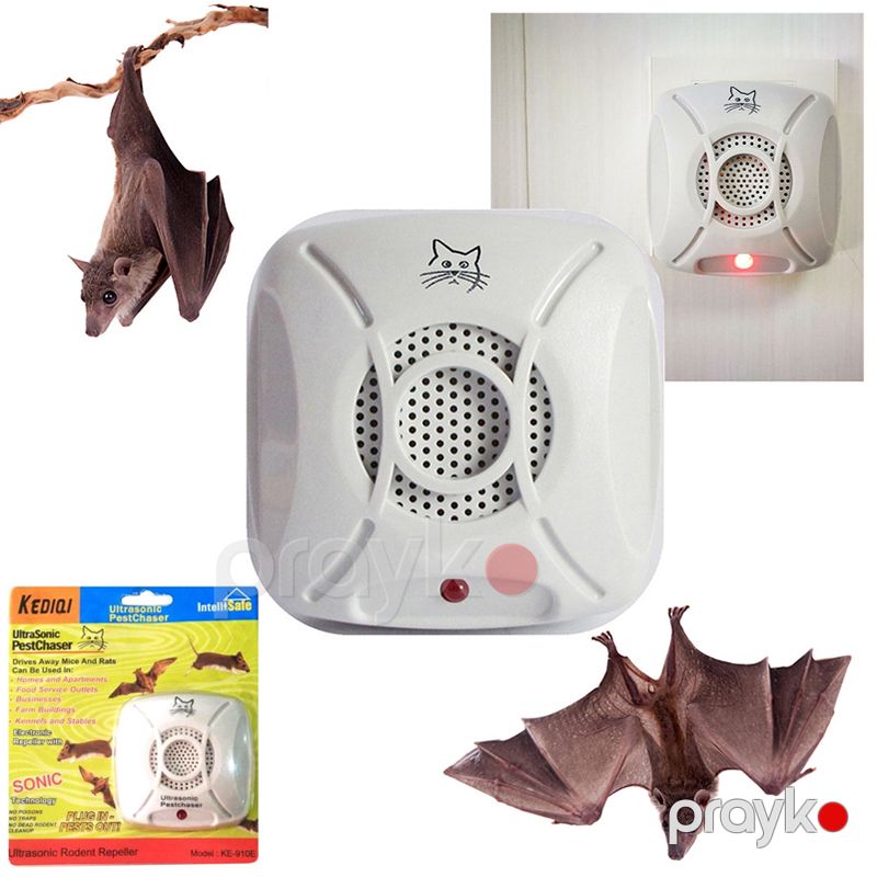 Ultrasonik Ağıllı Sensor Zərərvericilərinə Qarşı Siçovul Qovan Cihaz UltraSonic Pest Chaser KE-910E — Mallar, Bakı (3)