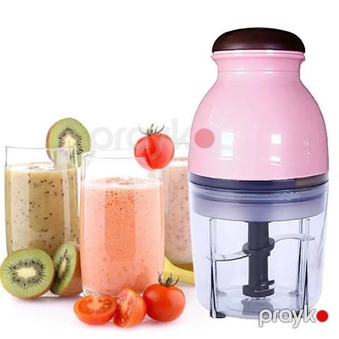 Çoxfunksiyalı Protativ Tərəvəz Doğrayıcısı 600Ml Tutum Güclü Uşaq Qida Kəsici Stand Mikser Tərəvəz Ət Doğrayıcı — Bakı