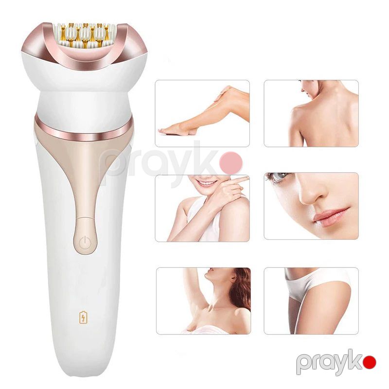 Xanımlar Üçün Çoxfunksiyalı Elektrikli 4-ü 1-də Ağrısız Epilator Dəsti Kemei Tam Bədən Epilyasiya Cihazı Multi Masaj Aləti — Usturalar, trimmerler və epilyatorlar, Bakı (3)