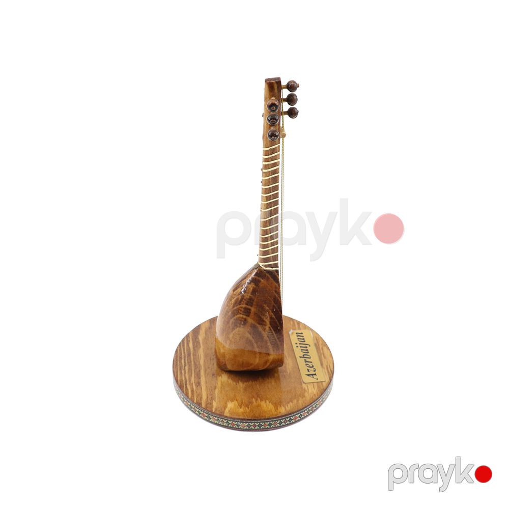 Əl İşi Milli Musiqi Aləti Saz Miniatür Saz Modeli Hədiyyəlik Miniatür Saz — Mallar, Bakı (3)