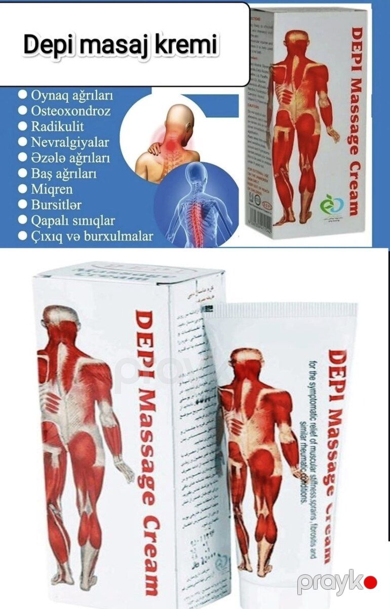 Ağrıkəsici krem "Depi" — Gözəllik və səhiyyə, Bakı (3)