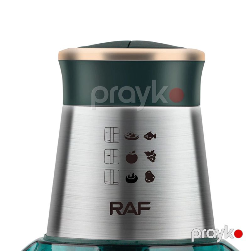 RAF R.7029 Elektrikli Doğrayıcı 2 Sürət Parametri Qida Blenderi 1000W Ət Soğan Tərəvəz Doğrayıcısı — Blenderlər, xırdalayanlar və mikserlər, Bakı (3)